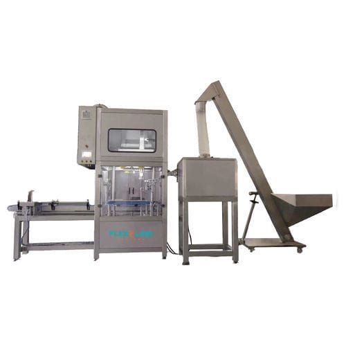Tapadora-enroscadora automática - Flex Line - lineal / de botellas / para la industria alimentaria