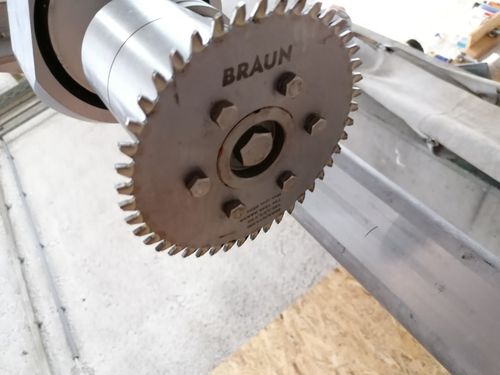 Cortatubos de acero inoxidable - BRAUN Rückbautechnologien GmbH - interno