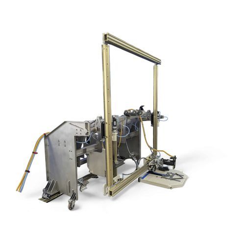 Sistema de brazo de soporte para sierra - BRAUN Rückbautechnologien GmbH - sobre riel