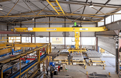 Grúa de proceso para la industria de la fundición - Brunnhuber Krane GmbH - para la industria del acero / para la industria papelera