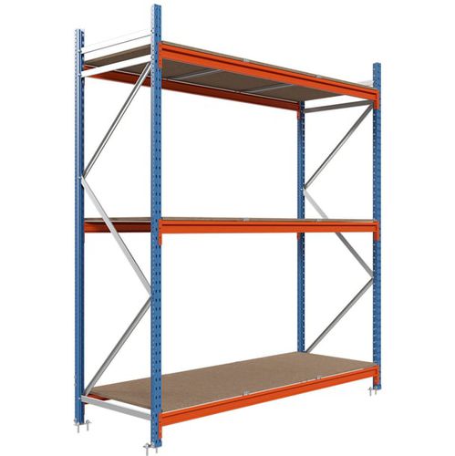 Sistema de estanterías de gran longitud - W.S. Worldwide Shelving GmbH - para picking / con tablas / dinámico