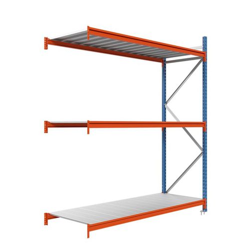 Sistema de estanterías de manipulación - W.S. Worldwide Shelving GmbH - con tablas / dinámico / ajustable