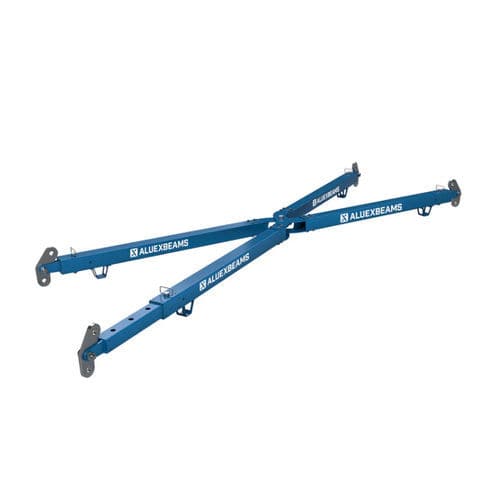 Spreader en cruz - Aluex 30 - Aluexbeams Oy Ab - para la industria / para cargas pesadas / ajustable