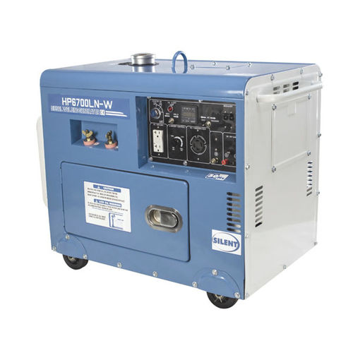 Generador de soldadura por arco - HP6700LN-W - ANHUI H-POWER MACHINERY CO., LTD. - monofásico / refrigerado por aire