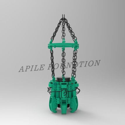 Rompepilotes hidráulico - APFPB219A Series - Apile Foundation Equipment Co., Ltd.