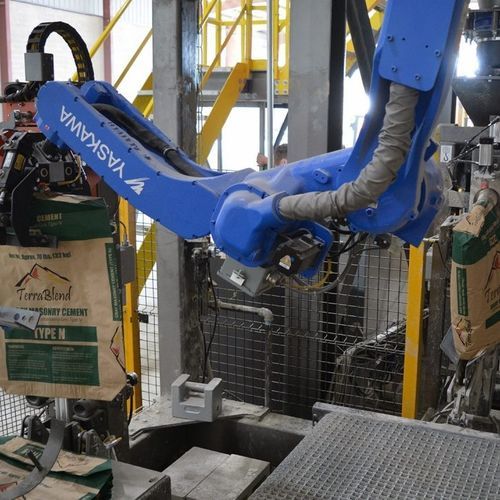 Sistema de llenado automático - 201FF  - Columbia Machine, Inc. - para bolsas de válvula / para hormigón