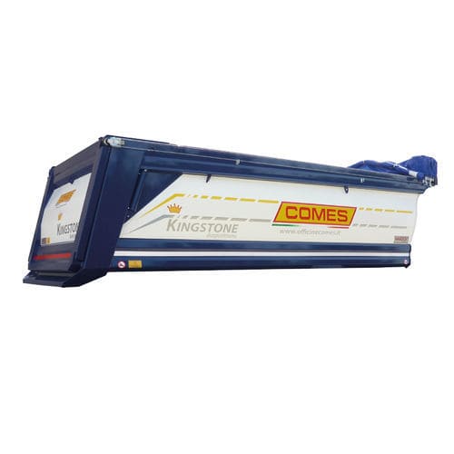 Volquete basculante de acero - Kingston 3.1 - COMES SAS - para productos a granel / hidráulico