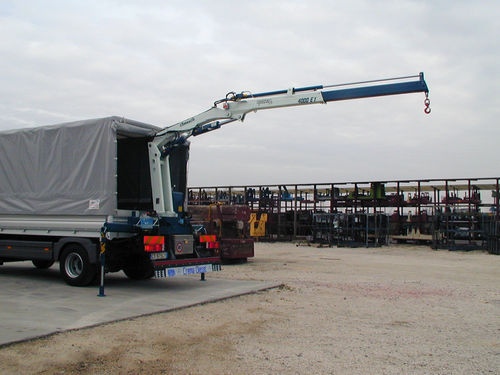 Grúa fija - 4000 E - Cormach S.r.l. - de mástil / para aplicaciones marinas / de elevación