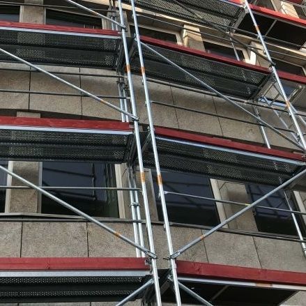 Andamio fijo - Blitzfix® 70/100 - ALBERT Gerüst- und Gerätetechnik GmbH - de fachada / modular