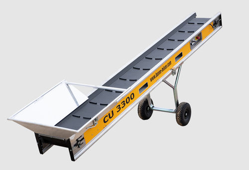 Transportador de banda - CU3300 - BARON A/S - inclinado / de transporte / de manipulación