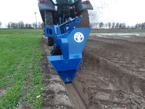 Zanjadora para drenaje - GF 80 - AP Machinebouw B.V. - montada en tractor / para tractor