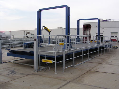 Plataforma de carga - AP Machinebouw B.V. - para camión / hidráulica