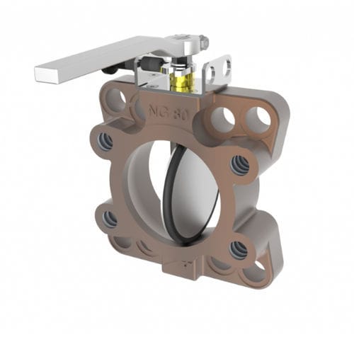 Válvula de mariposa - AF series - asa technology Produktions- und Vertriebs GmbH - manual / para brida / de bomba