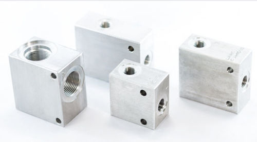 Manifold de 2 vías - SAE-XX-2N - ATLANTIC FLUID TECH SRL - de aluminio