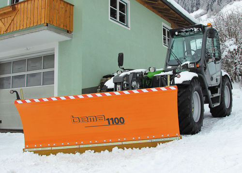 Quitanieves ancho - bema 1100 - bema GmbH Maschinenfabrik - remolcado