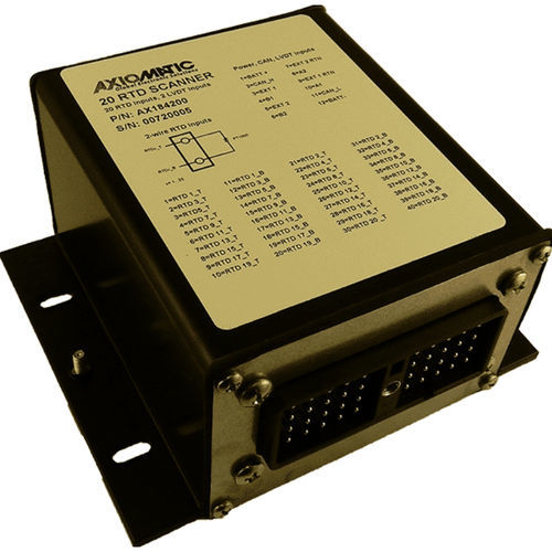 Detector de vehículo - AX184200  - Axiomatic Technologies Corporation - de vibración / RTD / de barrido