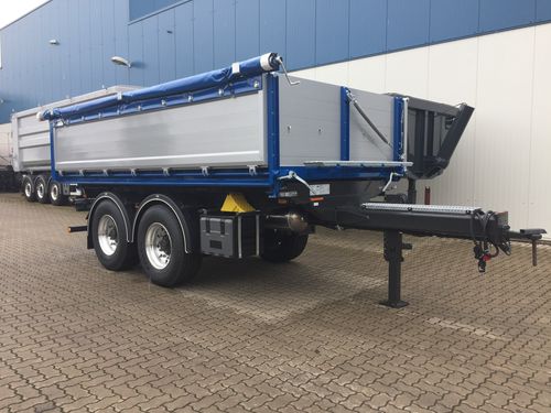 Remolque volquete - Carnehl Fahrzeugbau GmbH & Co. KG Pattensen GmbH & Co. KG - para equipamiento industrial / en tándem / de acoplamiento