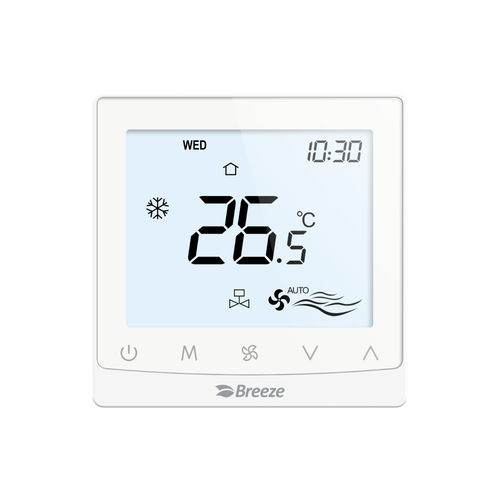 Termostato programable - BC105-4DM - Beijing Breeze Technology Co.,Ltd - de pared / para montaje en superficie / 240 V CA