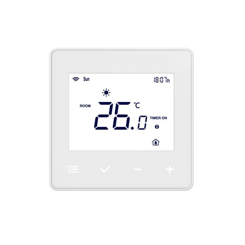 Termostato programable - BC204 - Beijing Breeze Technology Co.,Ltd - de pared / con membrana aflorante / para montaje en superficie