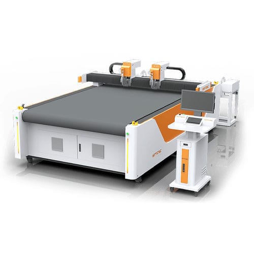 Máquina de corte con cuchilla oscilante - HTY - Jinan Red Sun CNC Equipment Co., Ltd. - de punzonado / para textiles / para juntas de estanqueidad