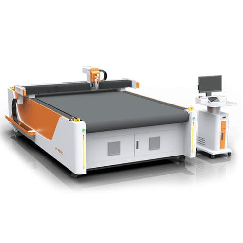 Máquina de corte con cuchilla oscilante - HTY - Jinan Red Sun CNC Equipment Co., Ltd. - para cuero / para panel aislante / CNC