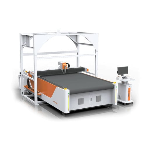 Máquina de corte con cuchilla oscilante - HTY - Jinan Red Sun CNC Equipment Co., Ltd. - para textiles / para moqueta / CNC