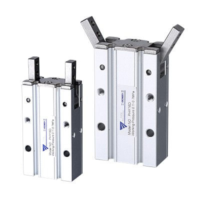 Pinza de prensión con control neumático - PH - Ningbo Phen Automation Co., Ltd - paralela / de 2 mandíbulas / de doble efecto
