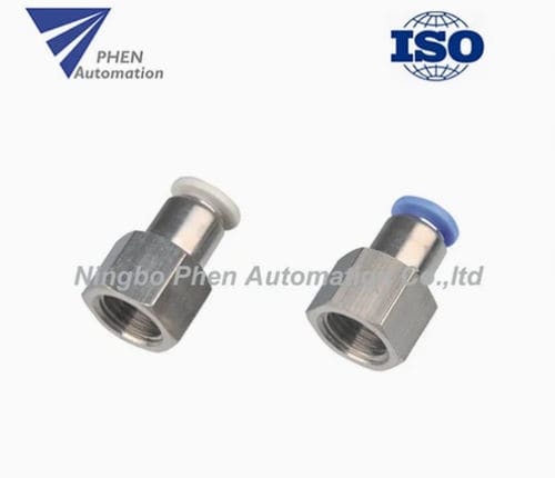 Racor neumático - PCF - Ningbo Phen Automation Co., Ltd - roscado / BSPT / NPT