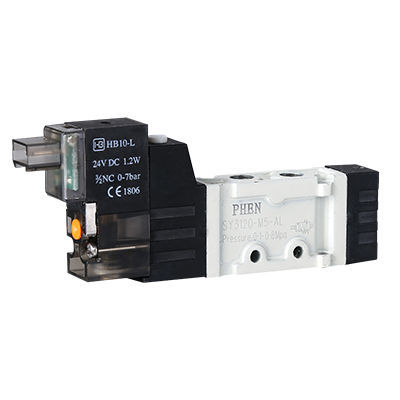 Electroválvula de control asistido - PSY - Ningbo Phen Automation Co., Ltd - de 5 vías / aire / IP65