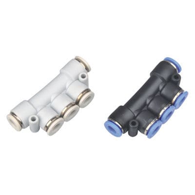 Racor neumático - PK - Ningbo Phen Automation Co., Ltd - push-in / en T / BSPT