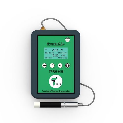 Termo-higrómetro de calibración - TPRH-01B - Tunix Corporation - digital / portátil / humedad relativa