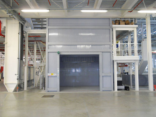 Montecarga industrial - C15 - ACI élévation - hidráulico / para material de construcción / ATEX