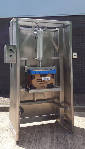 Cortabloques hidráulico - Base Handling Products Limited - para la industria alimentaria