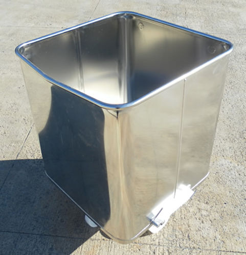 Cajón de acero inoxidable - Base Handling Products Limited - para la industria alimentaria / para la industria farmacéutica / con ruedas