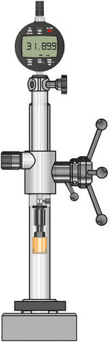 Soporte para aparato de medición - UMS-1 - HEXACON - de acero / de precisión