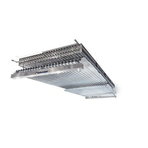 Evaporador estático para la refrigeración comercial - GLYCOL - Intersam - de acero inoxidable