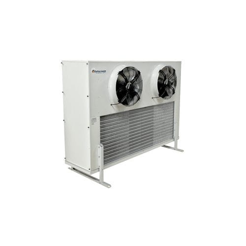 Evaporador de tiro forzado con ventiladores centrífugos - INHT series  - Intersam - de aire / de expansión / de protección