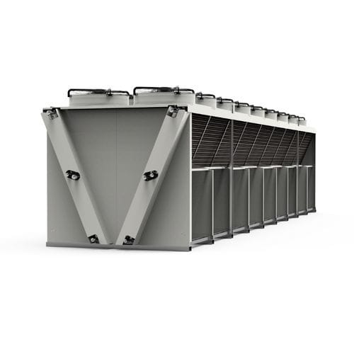 Condensador en V - W - Intersam - de amoníaco / doble / de acero galvanizado