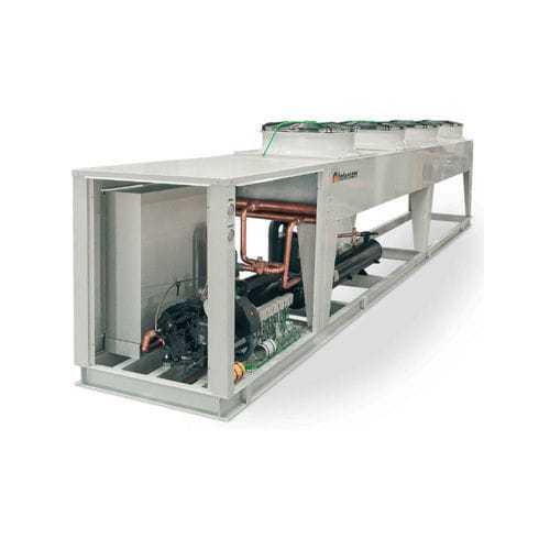 Unidad de condensación semihermética - IBOX series - Intersam - refrigerada por líquido / de exterior
