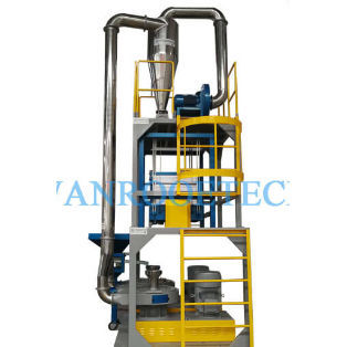 Molino para material plástico - WR series - WANROOE-TECH - de discos / vertical / compacto