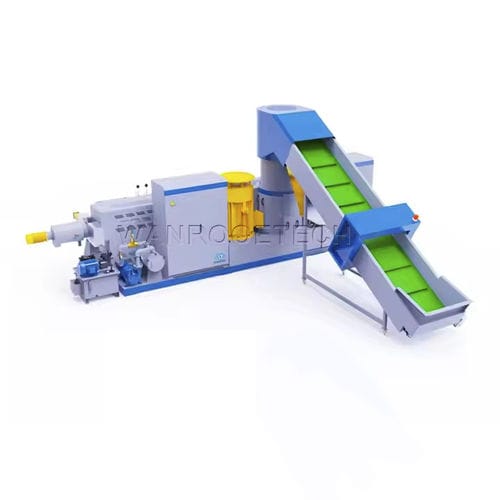 Granuladora con cabezal de anillo de agua - PNHS-85 - WANROOE-TECH - para material plástico / para la industria del plástico / de alta velocidad