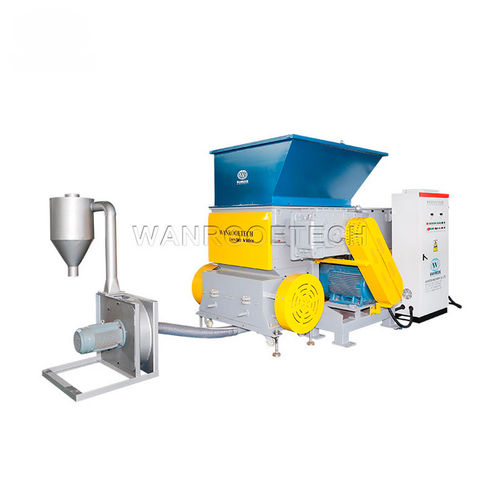 Destrozador primario - PNDS-800C - WANROOE-TECH - de 1 eje / para barriles