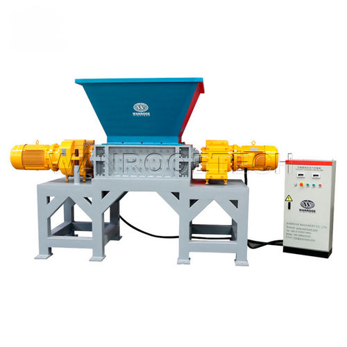 Destrozador primario - PNSS-1600 - WANROOE-TECH - de 2 ejes / para barriles