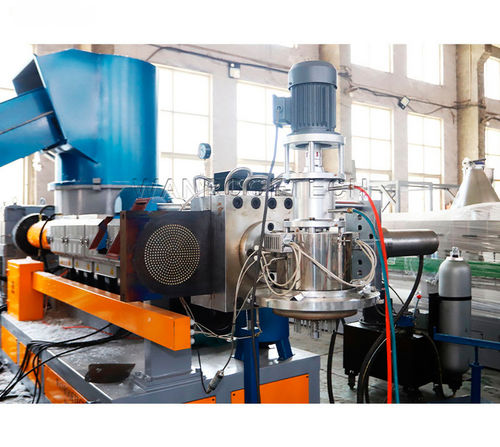 Granuladora con cabezal de anillo de agua - PNHS series - WANROOE-TECH - para PE / para la industria del plástico / para la fabricación de granulados de plástico