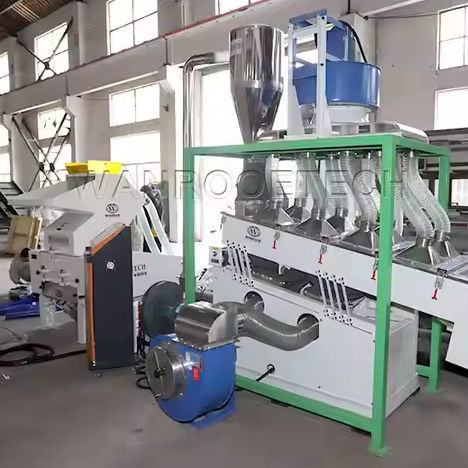 Machacadora de mandíbula - PNSF series - WANROOE-TECH - estacionaria / compacta / alta capacidad