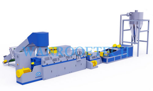 Granuladora con cabezal de anillo de agua - PNHS series - WANROOE-TECH - para PA / para reciclaje / hidráulica