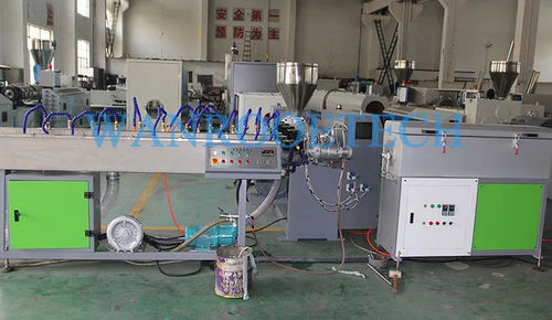 Extrusora de un husillo - SJ series - WANROOE-TECH - para PVC / para HDPE / para LDPE