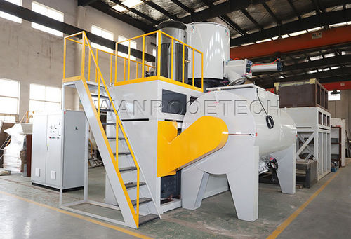 Línea de extrusión de composición - SRL series - WANROOE-TECH - para PVC