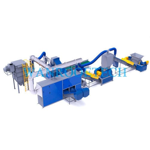 Unidad para reciclado de aluminio - PNMR series - WANROOE-TECH - para tarjetas electrónicas / de cables / mediante trituración