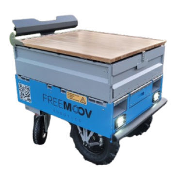 transportador eléctrico de mercancías autoguiado - FreeMoov